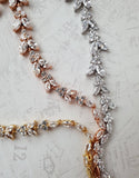 Zirconia jewelry set IRIS - magnificencebridal-com