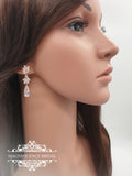 magnificencebridal-com,Bridal drop earrings CHLOE,Earrings.