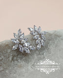 magnificencebridal-com,Bridal crystal stud earrings RUTH,Earrings.