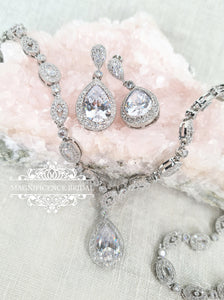 Vintage inspired  bridal jewelry set BIJOU