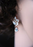 magnificencebridal-com,Swirly drop earrings SARAH,Earrings.