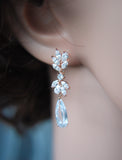 magnificencebridal-com,Bridal drop earrings CHLOE,Earrings.