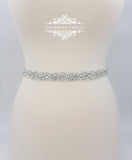 Pearl bridal belt JULES - magnificencebridal-com