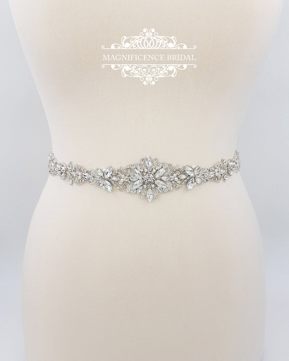 Bridal belt FIONA - magnificencebridal-com