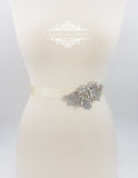 Bridal sash belt HELENA - magnificencebridal-com