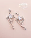 Victorian earrings MARGOT - magnificencebridal-com
