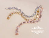 Zircon bracelet TIFFANY - magnificencebridal-com