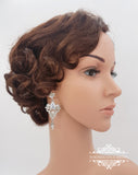 Victorian earrings MARGOT - magnificencebridal-com