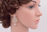 Art Deco earrings SKYLAR - magnificencebridal-com