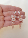 Bridal earrings ARIA - magnificencebridal-com