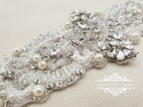 magnificencebridal-com,Art Deco bridal sash FAYME,Sash belt.