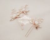 Bridal hair pins ABIGAIL - magnificencebridal-com