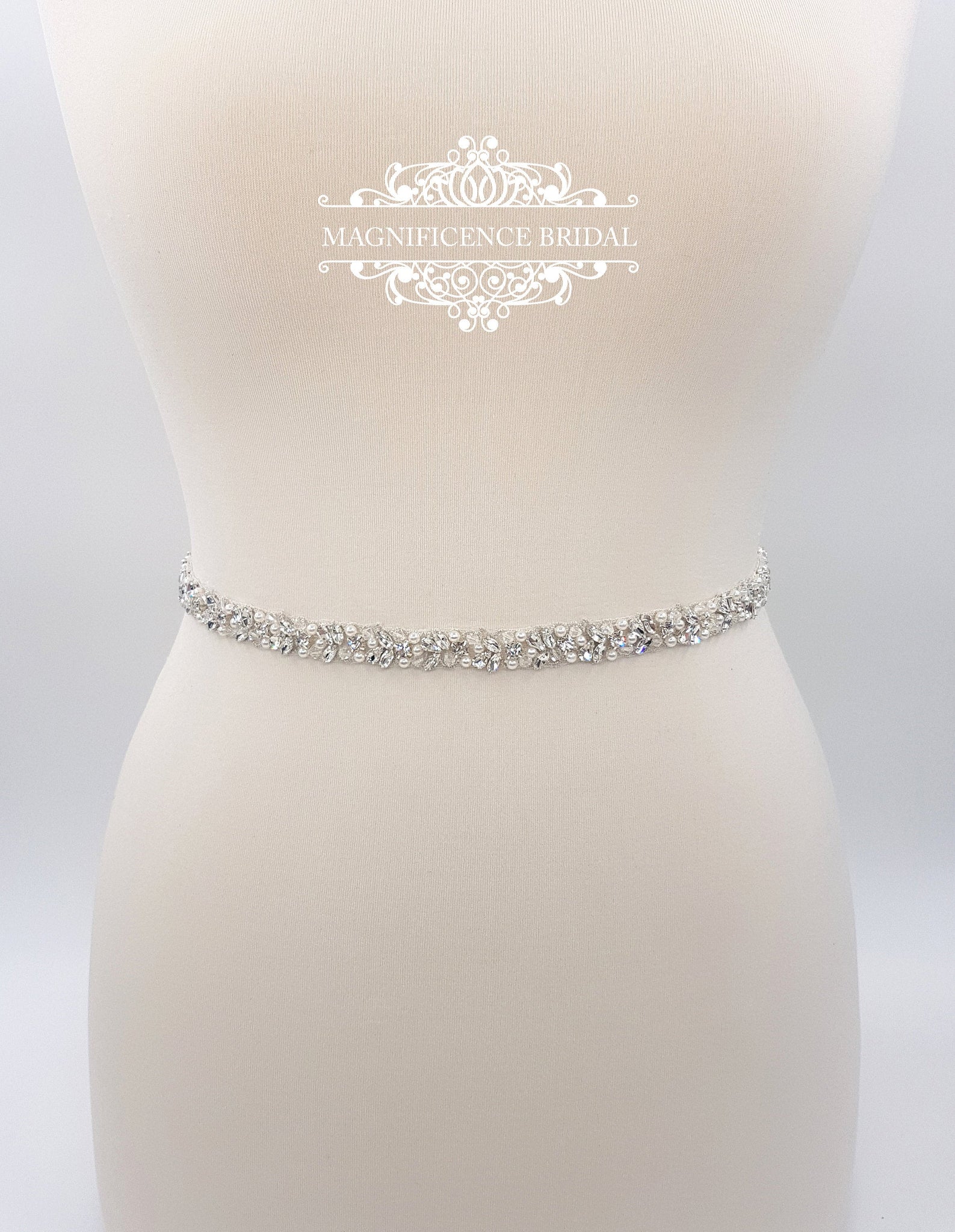 MissRDress Pearls Wedding Belt Rhinestones Belt Bridal Gown Belts Silver  Crystal Bridal Belt For Wedding Gown YS837230c From Ai789, $12.04