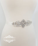magnificencebridal-com,Art Deco bridal sash FAYME,Sash belt.