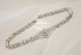 Pearl wedding dress belt LOUISE - magnificencebridal-com