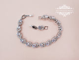 Zircon bracelet CLAUDIA - magnificencebridal-com
