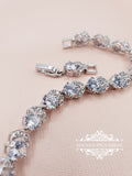 Zircon bracelet CLAUDIA - magnificencebridal-com