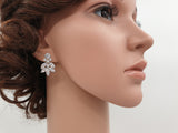 Bridal stud earrings SONIA - magnificencebridal-com