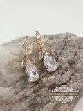 Dangle zircon earrings PAULA - magnificencebridal-com